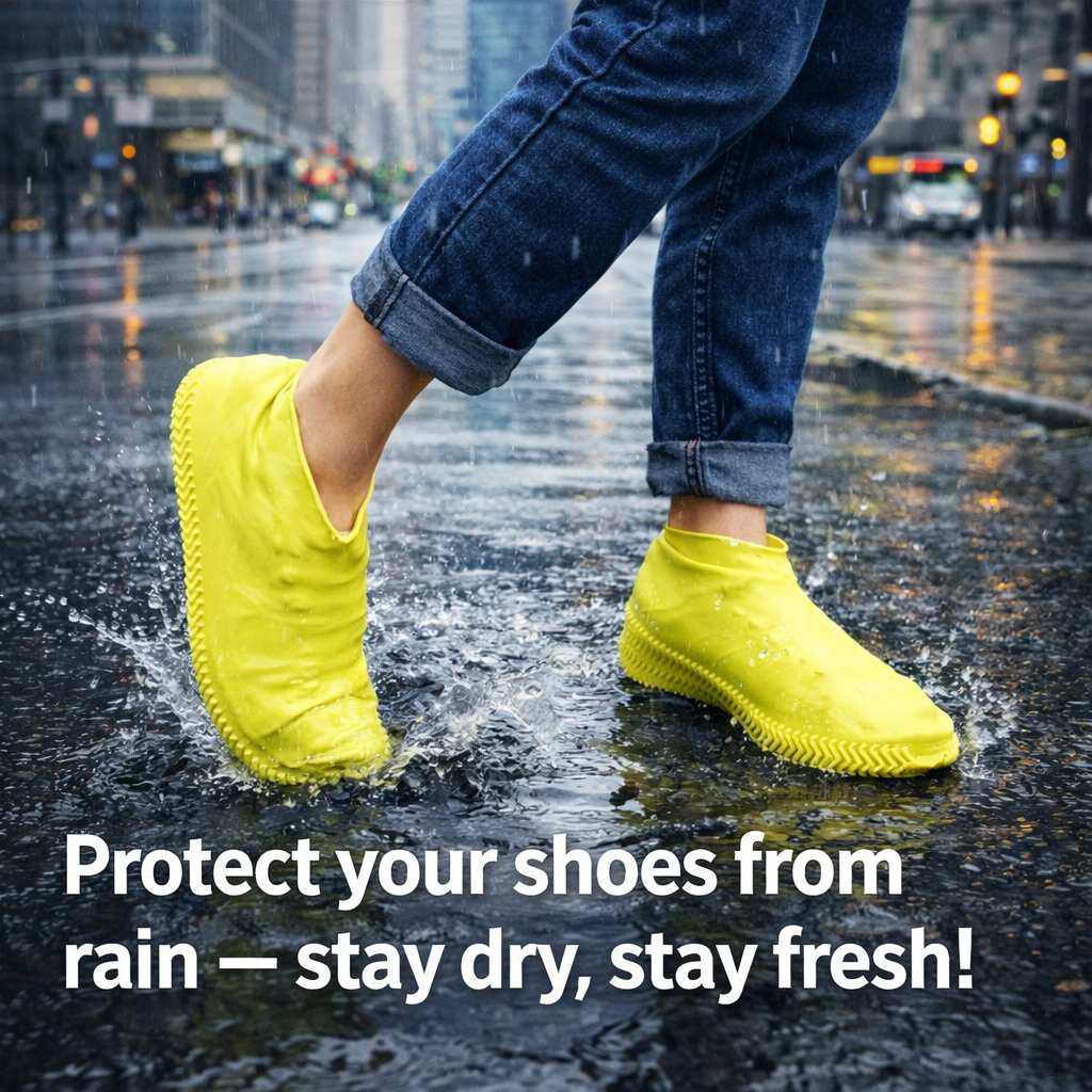 🚶‍♂️💦 Reusable Rain Shoe Protector