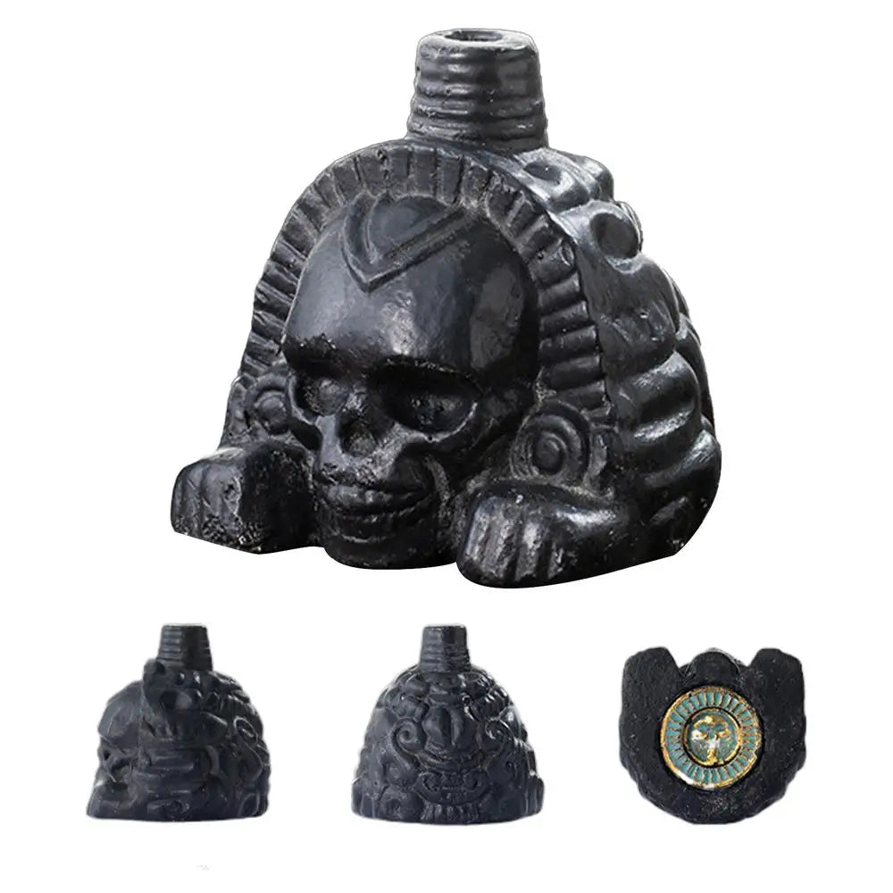 Aztec Skull Whistle – Halloween Horror Ritual Sound Prop
