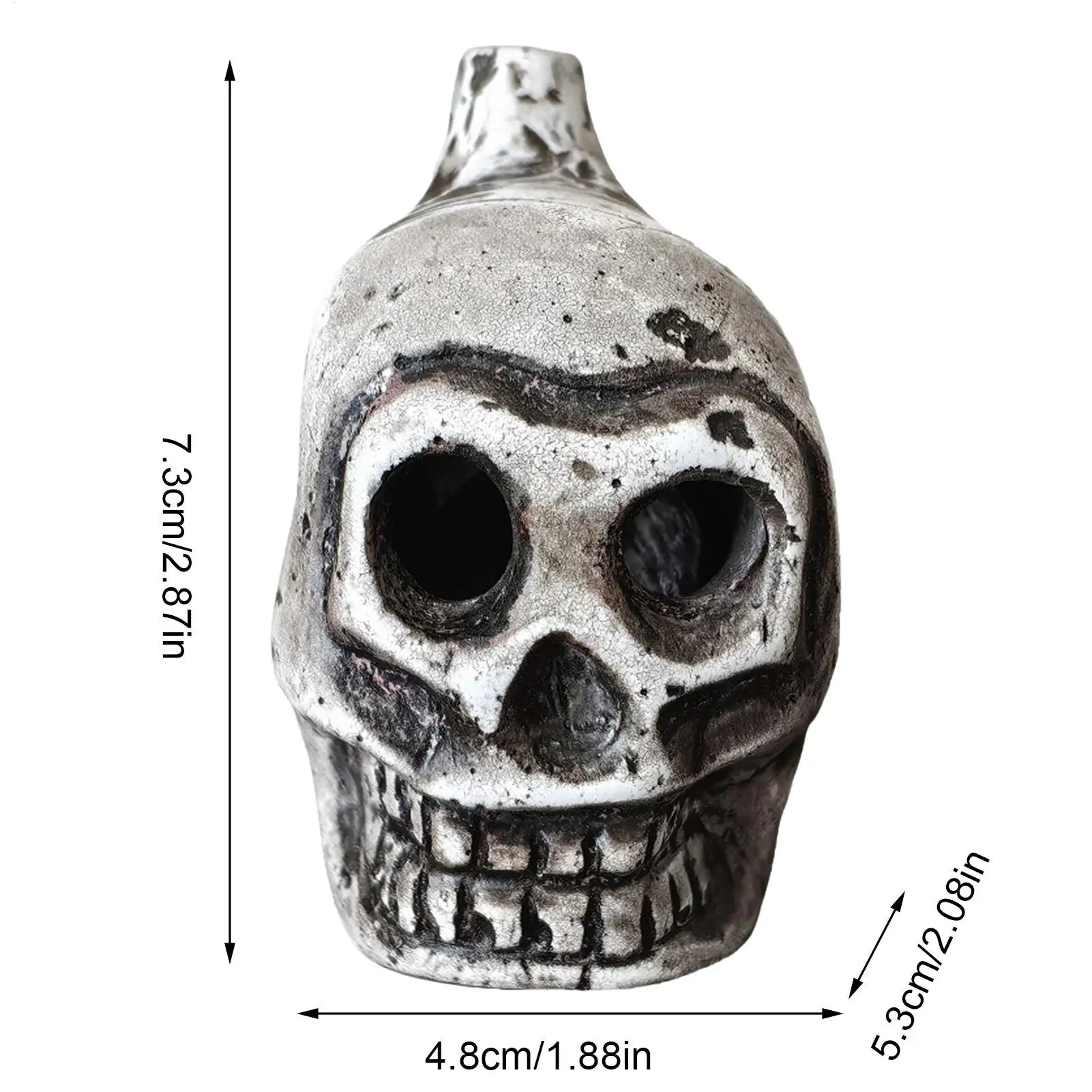 Aztec Skull Whistle – Halloween Horror Ritual Sound Prop