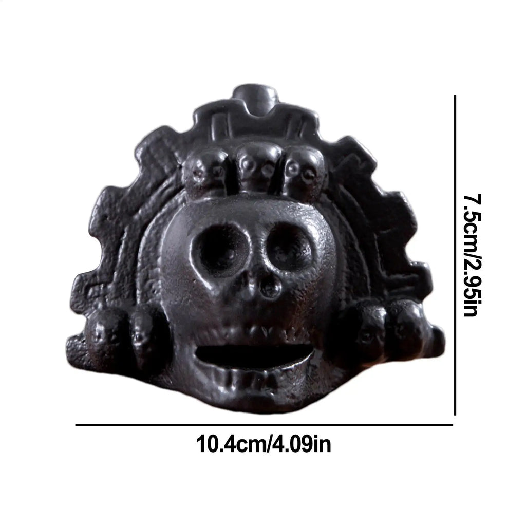 Aztec Skull Whistle – Halloween Horror Ritual Sound Prop