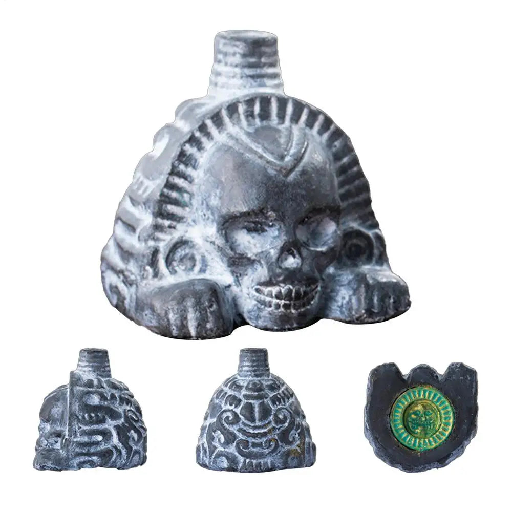 Aztec Skull Whistle – Halloween Horror Ritual Sound Prop