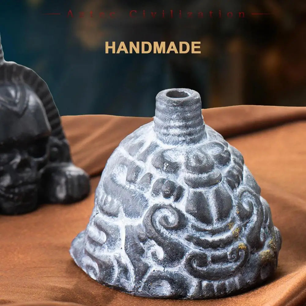 Aztec Skull Whistle – Halloween Horror Ritual Sound Prop