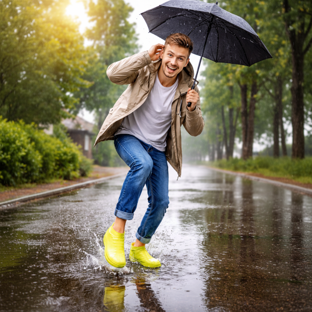 🚶‍♂️💦 Reusable Rain Shoe Protector