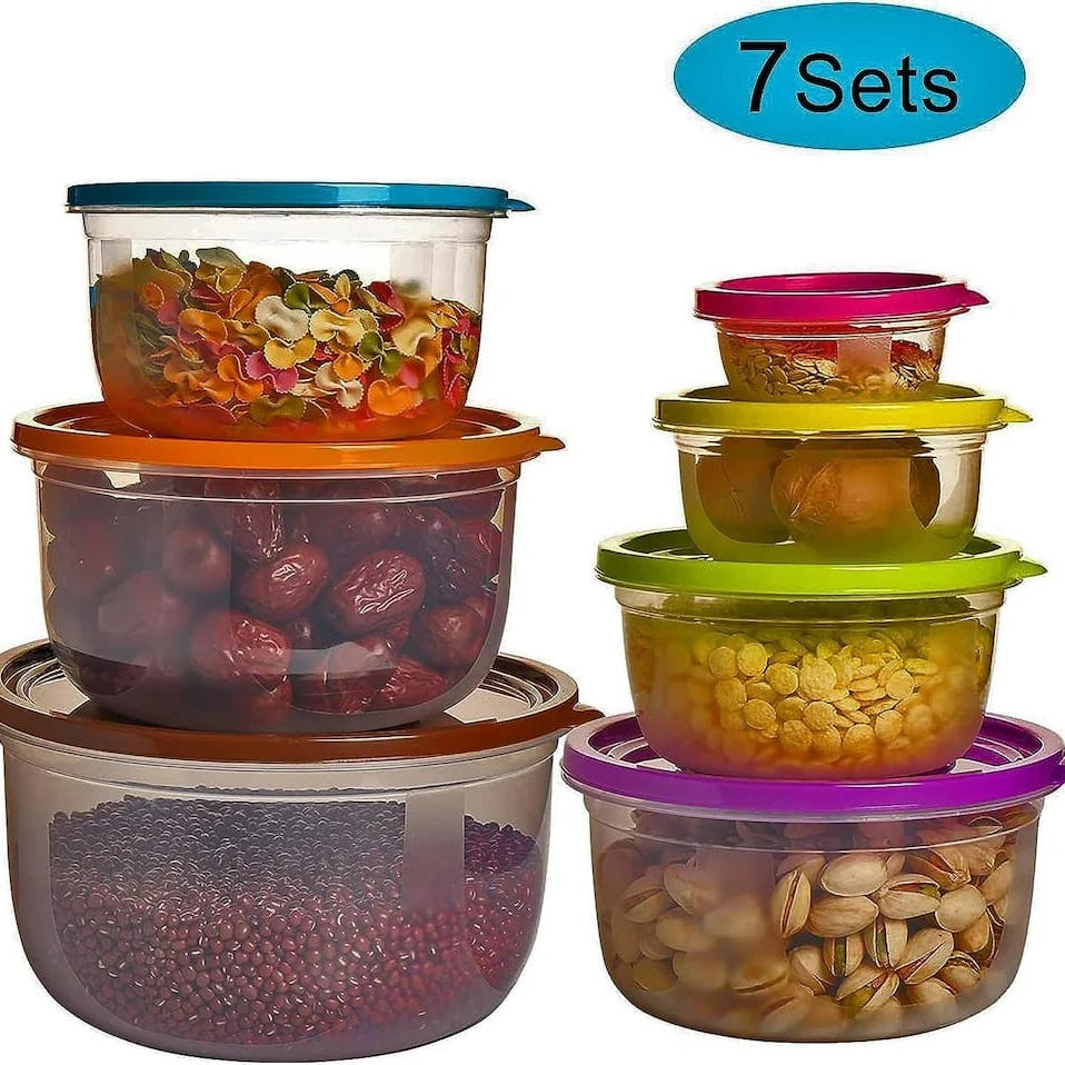 🍱 7pcs Multi-Purpose Food Storage Container Set