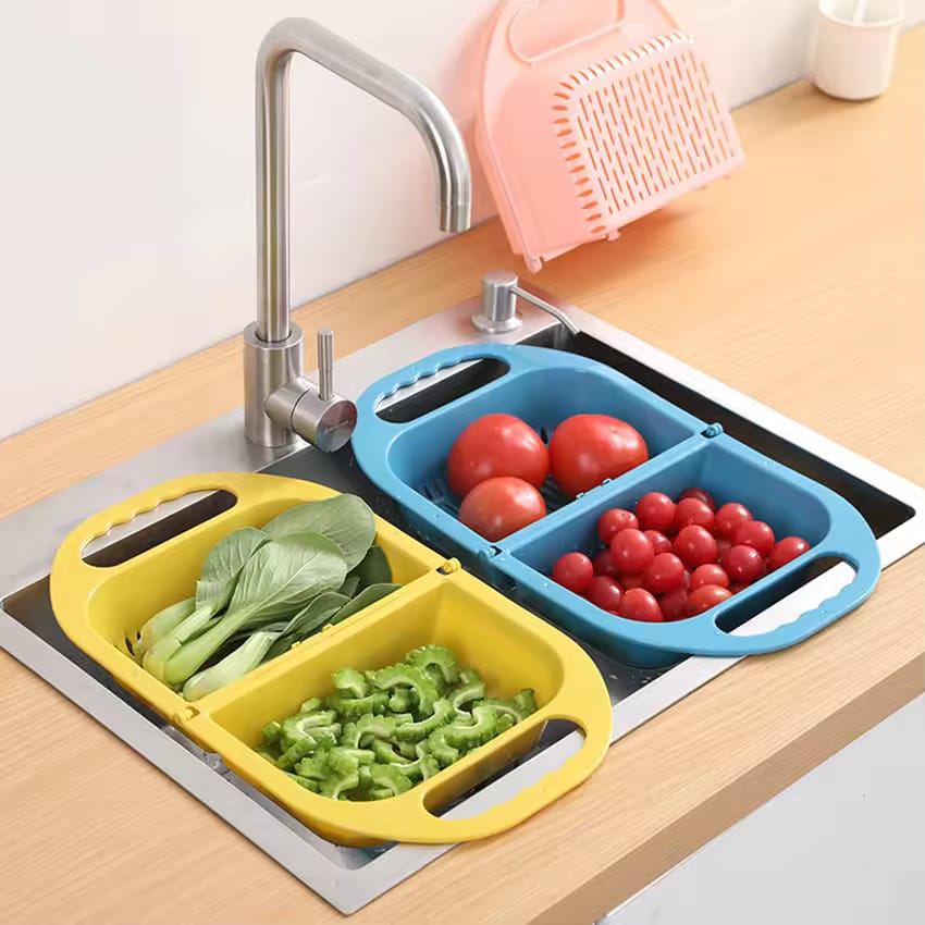 🥗✨ Vegetable & Fruit Washing Basket