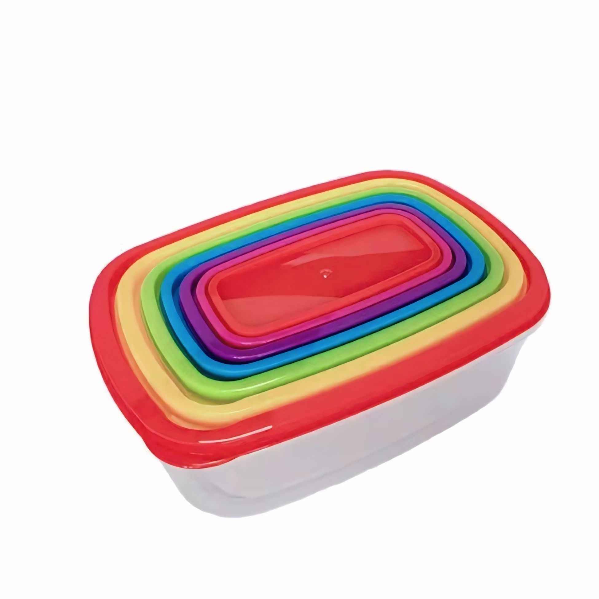 5PCS Plastic Food Storage Container Set