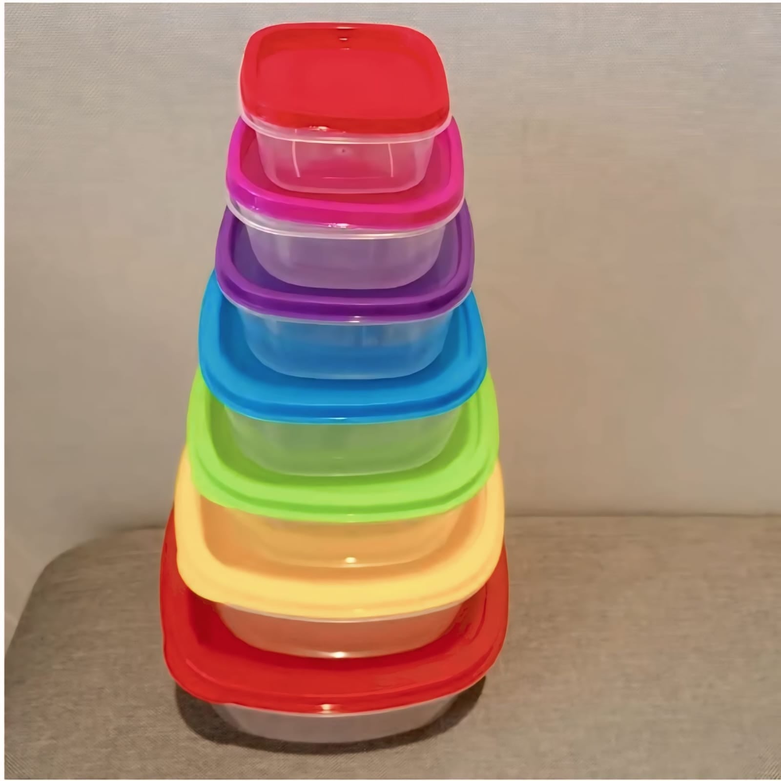 5PCS Plastic Food Storage Container Set