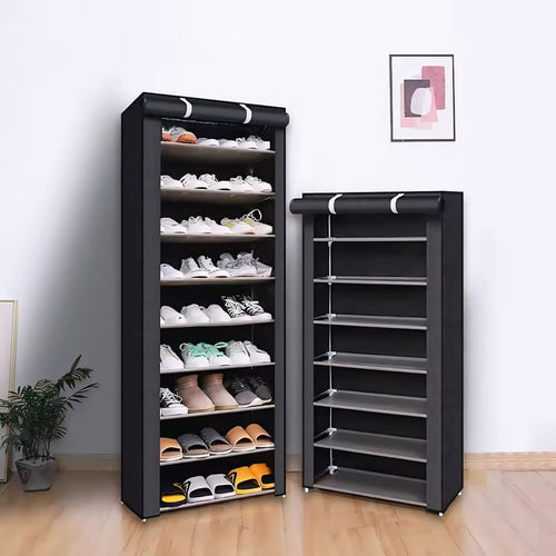 (9-10 Layer) Dustproof Shoe Storage Rack