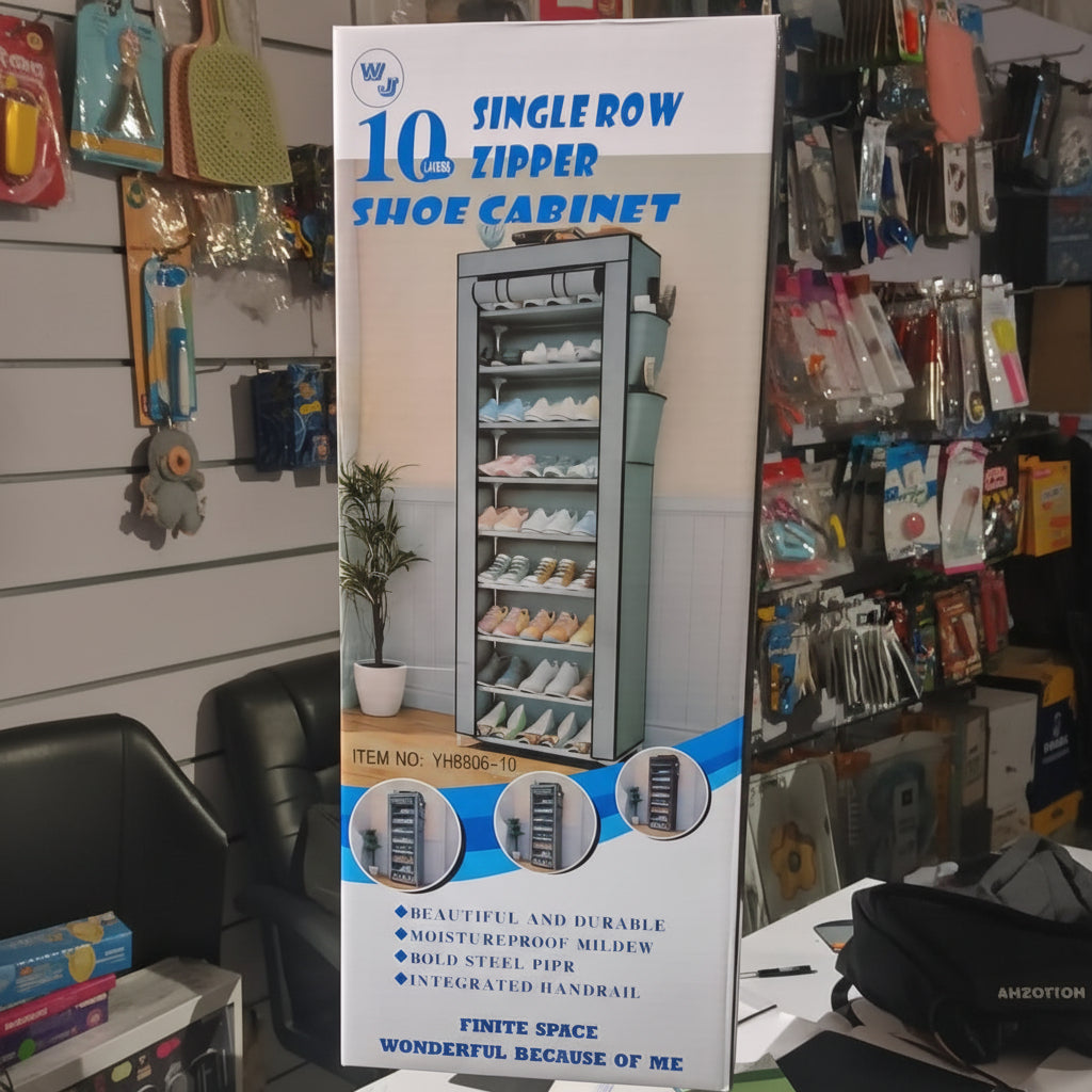 (9-10 Layer) Dustproof Shoe Storage Rack