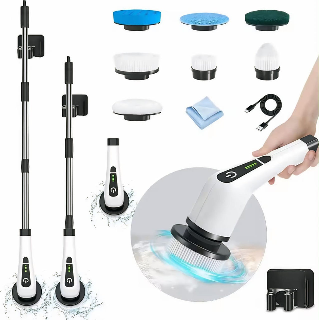 (9 IN 1) Electric Power Scrubber 🧼⚡
