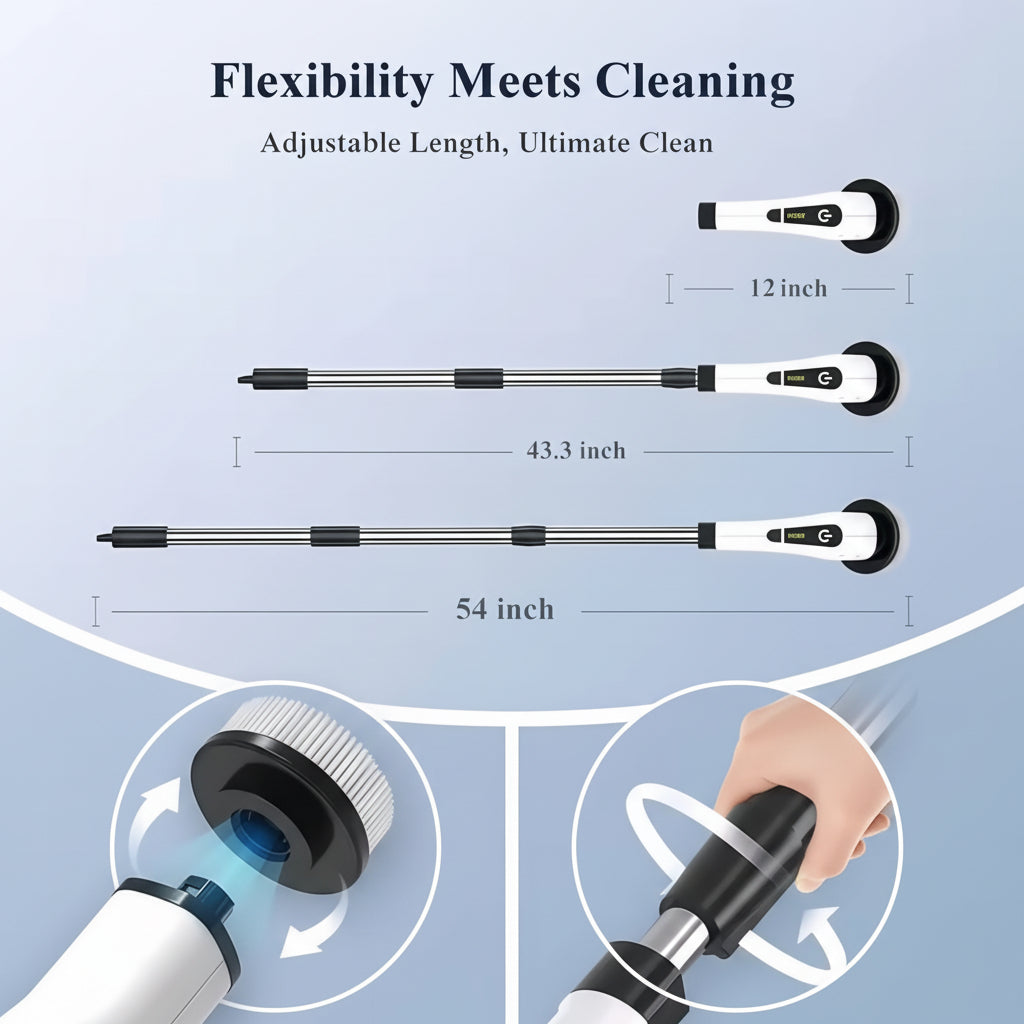 (9 IN 1) Electric Power Scrubber 🧼⚡