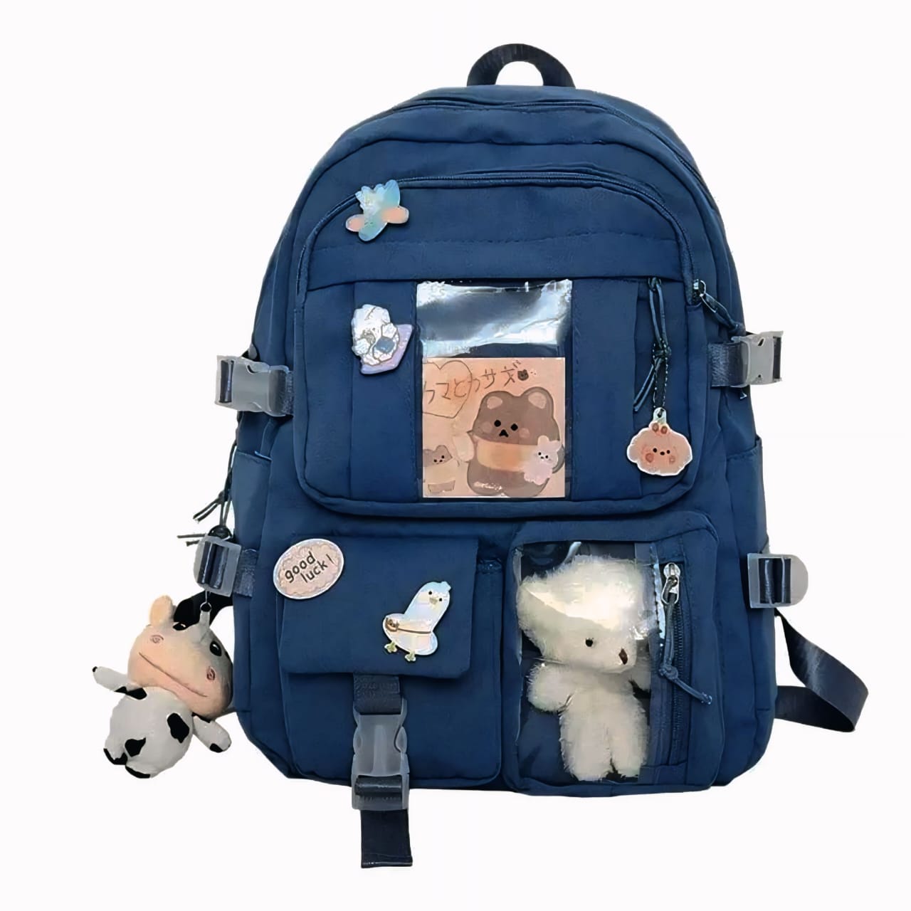 Kawaii Plush Backpack 🧸✨