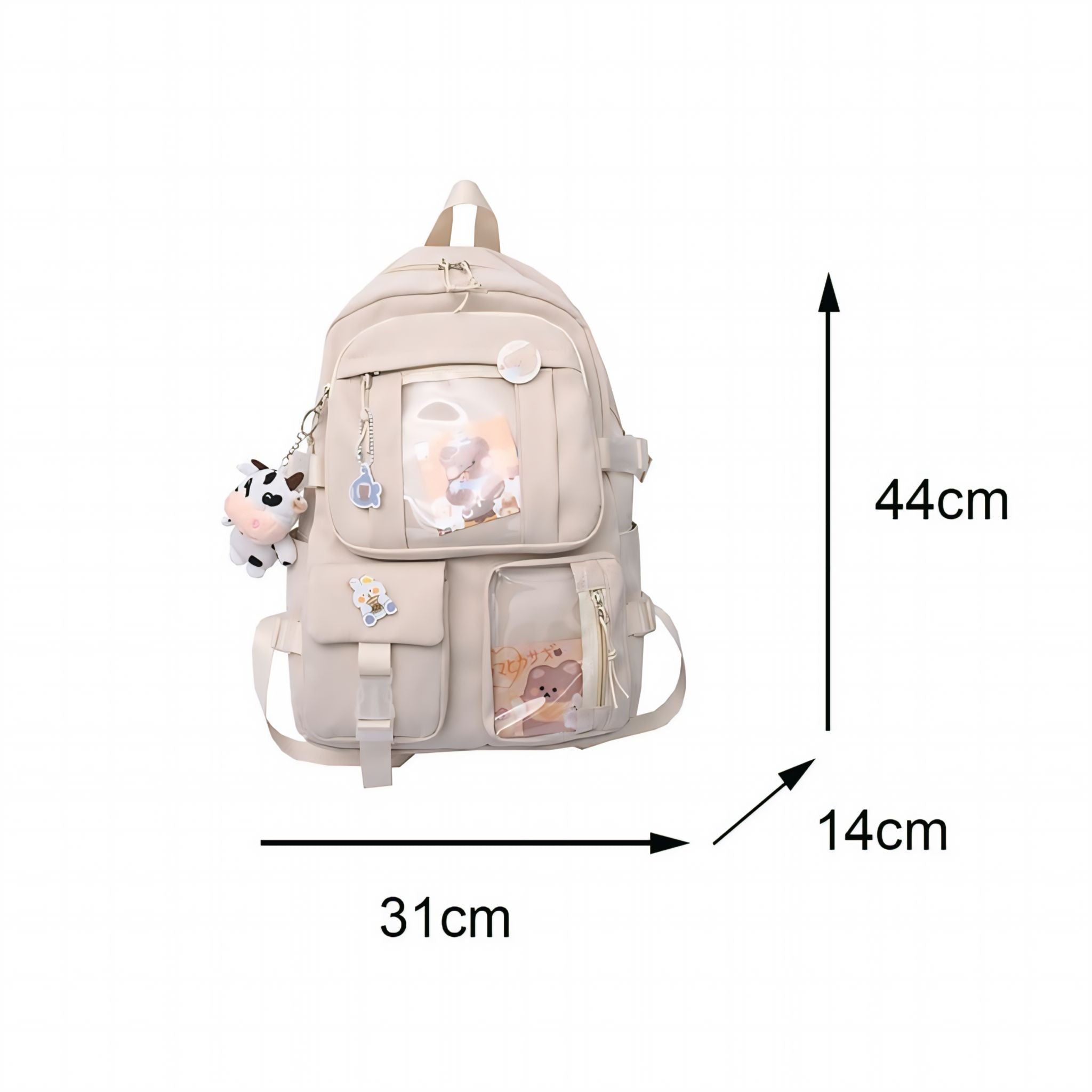 Kawaii Plush Backpack 🧸✨