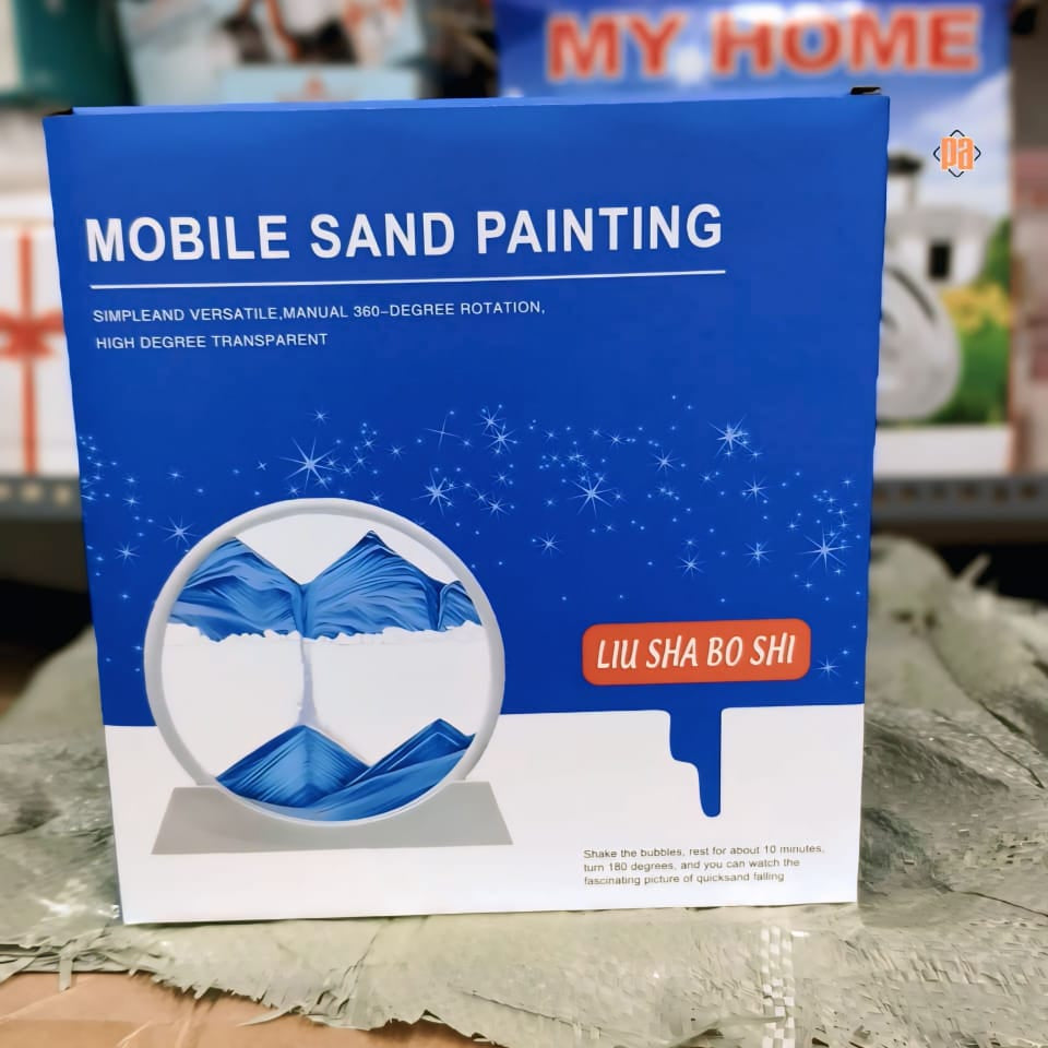 Calming Sand Flow Ornament 🌬️🌈