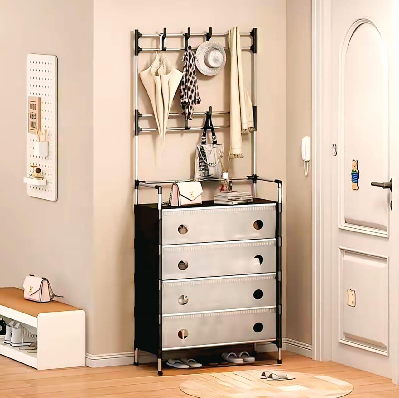 Multi-Layer Clothes Organizer Rack 🏠✨