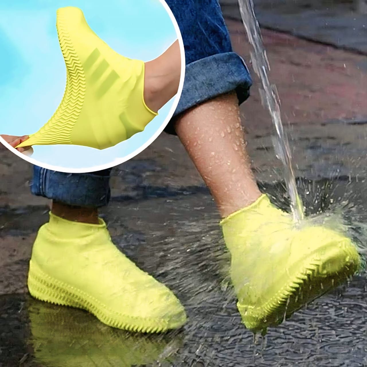 🚶‍♂️💦 Reusable Rain Shoe Protector