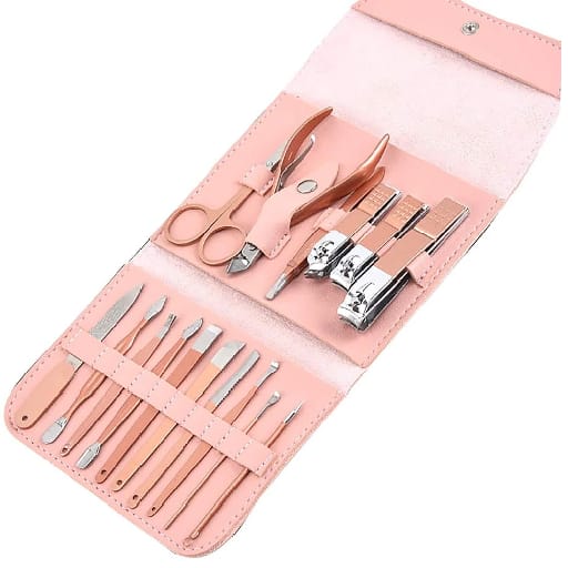 💅✨ Professional 18-in-1 Manicure & Pedicure Grooming Set