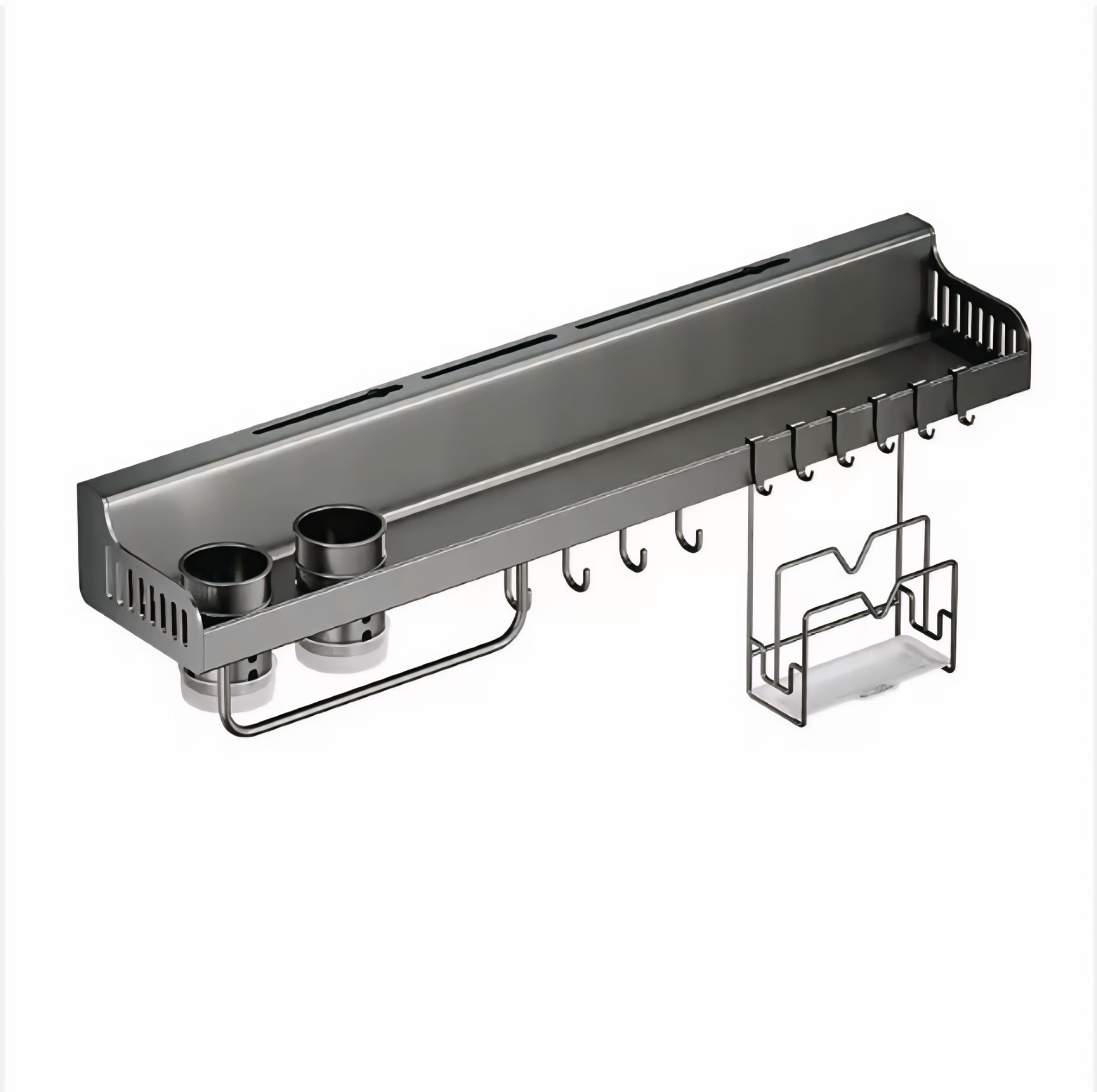 🍳🏡 Kitchen Wall Storage Organizer Rack