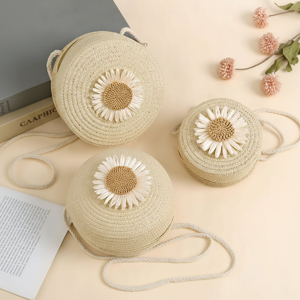 🌸👜 Cute Summer Daisy Mini Shoulder Bag