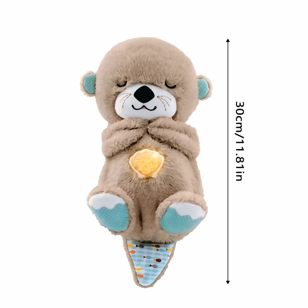 🧸💤 Breathing Sleep Soother Plush Toy