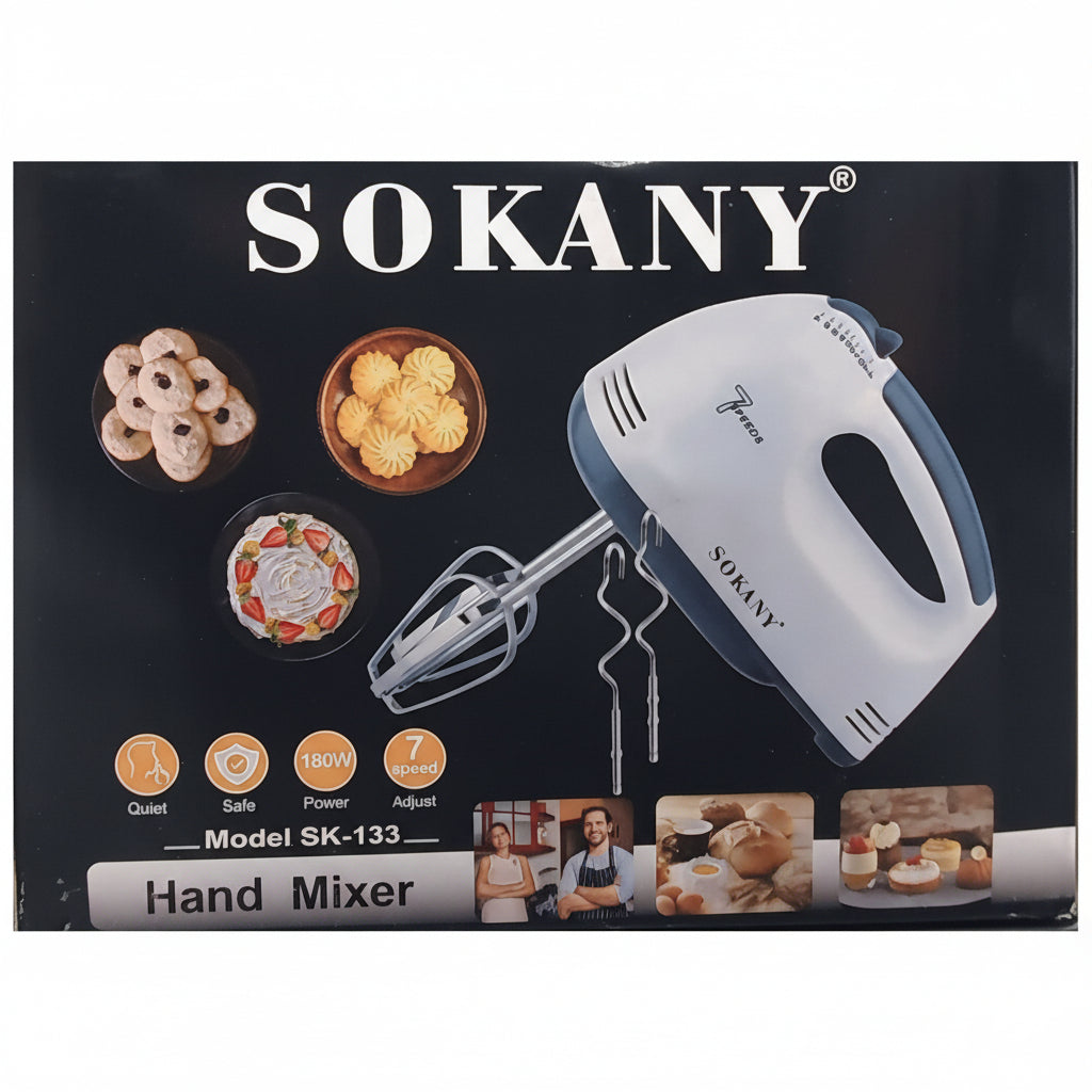 🥧🍞 Professional Hand Mixer for Baking & Cooking