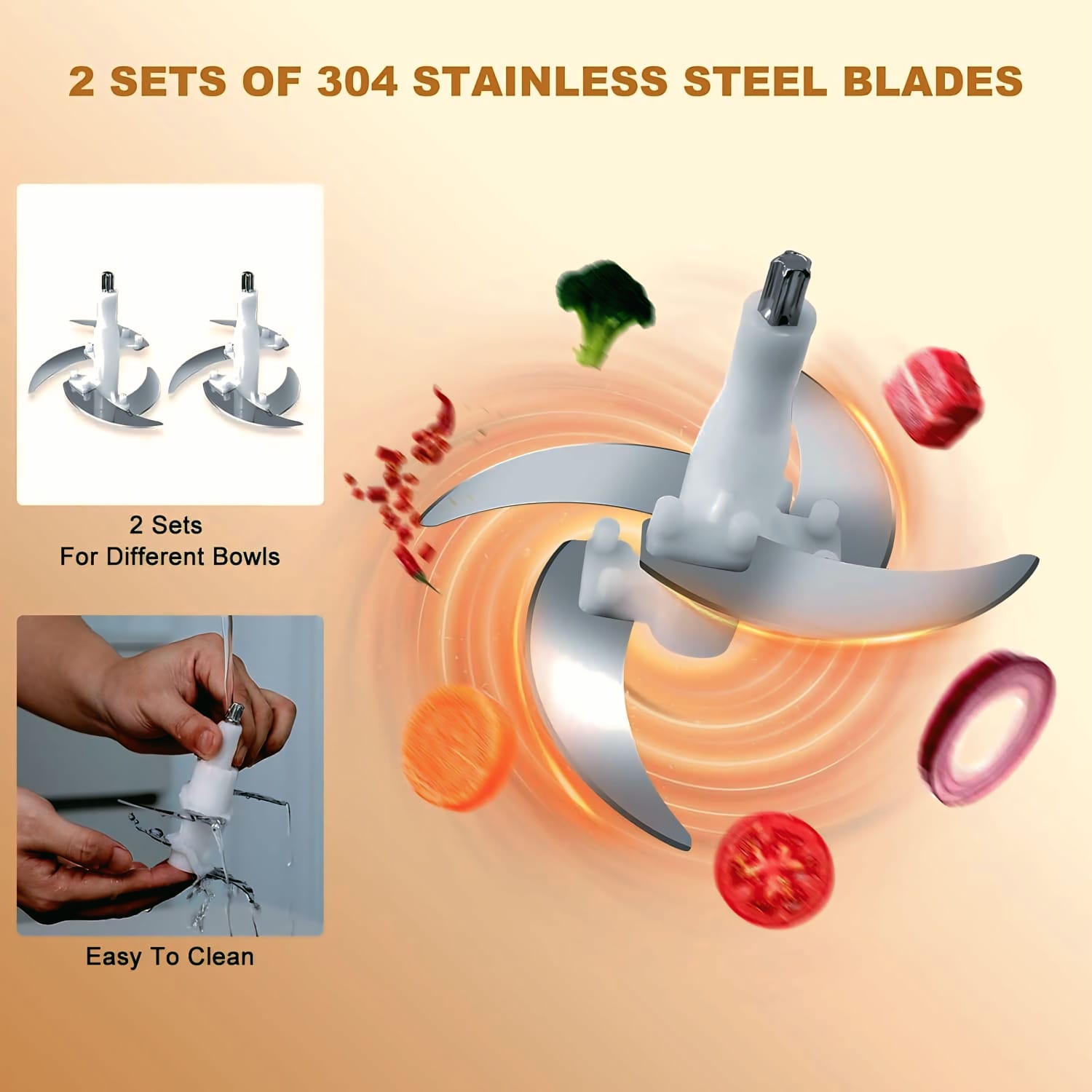 🍖 Electric Meat Grinder 2L – Multi Purpose Kitchen Chopper 🧂