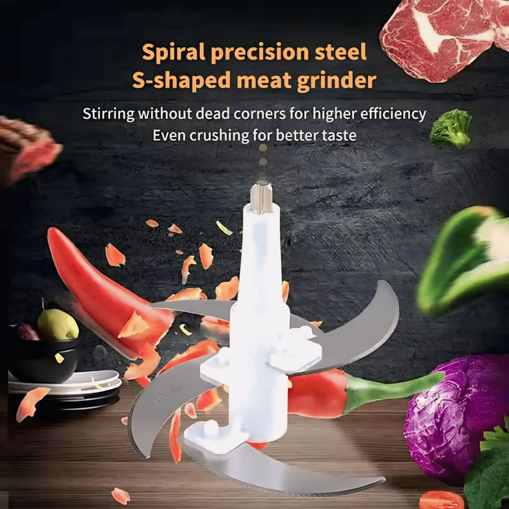 🍖 Electric Meat Grinder 2L – Multi Purpose Kitchen Chopper 🧂