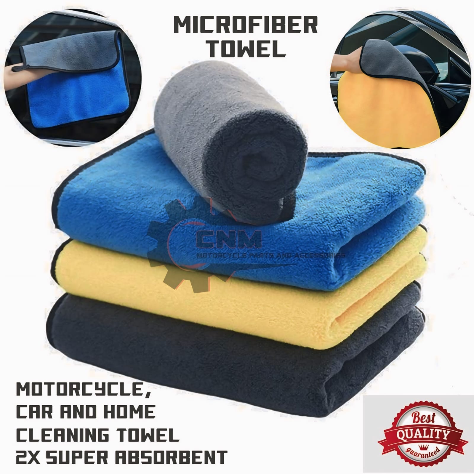 🧽 Premium Microfiber Cleaning Towel