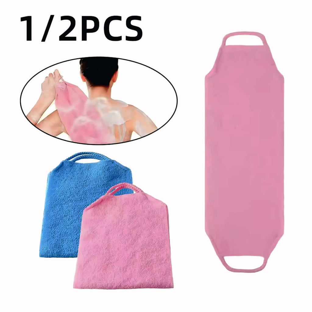 🧼 Double Handle Bath Scrub Towel 🧽